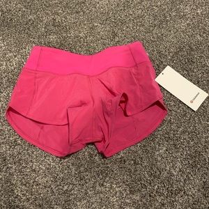 Sonic Pink Lululemon Shorts
